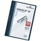 Durable A4 Duraclip Folders, 3mm Spine, Dark Blue, Pack of 25