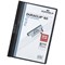Durable A4 Duraclip Folders, 6mm Spine, Black, Pack of 25