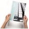 Durable Spinebar, 6mm, Up to 60 A4 Sheets, Clear, Pack of 50