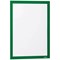 Durable Duraframe Self Adhesive Frame A4 Green (Pack of 2)
