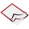Durable Duraframe, Self Adhesive, A4, Red, Pack of 2