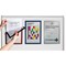 Durable Duraframe, Magnetic, A4, Red, Pack of 5