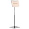 Durable Duraview Floor Stand A3 Silver