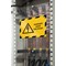 Durable Duraframe Security Self Adhesive A4 Yellow/Black (Pack of 2)
