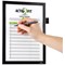 Durable Duraframe Note, Self Adhesive, A4, Black
