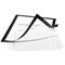 Durable Duraframe Note, Self Adhesive, A4, Black