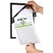 Durable Duraframe Note, Self Adhesive, A4, Black