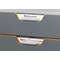 Durable Varicolor 5 Drawer Set, Colour Coded Desktop Storage, Multi-Coloured
