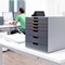 Durable Varicolor 7 Drawer Desktop Organiser Colour Coded A4+
