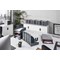 Durable Varicolor Eco Stackable Document Filing Letter Trays, A4, Grey, Pack of 5