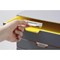 Durable Varicolor Safe 4 Drawer Set, Lockable Top Drawer, Colour Coded Desktop Storage, Grey & Assorted Coloured Drawers