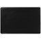 Durable Desk Mat with Contoured Edge, W530xD400mm, Black