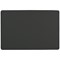 Durable Desk Mat with Contoured Edge, W650xD520mm, Black