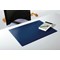 Durable Desk Mat with Contoured Edge, W530x400mm, Dark Blue