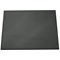 Durable Desk Mat with Transparent Overlay, W650xD520mm, Black