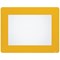 Durable Heavy Duty Adh Floor Frame Holder A4 Yellow Pack of 10 180804