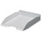 Durable Eco Self-stacking Recycled Letter Tray, Grey