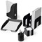 Durable Eco Note Dispenser Box, Black