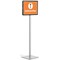 Durable Magnetic A3 Information Sign Floor Stand