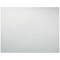 Durable Polypropylene Non-Slip Desk Mat with Contoured Edge, W650xD500mm, Clear