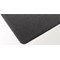 Durable Polypropylene Non-Slip Desk Mat with Contoured Edge, W530xD400mm, Black