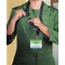 Durable Textile Lanyard 20 Eco Carabiner, 400mm, Black, Pack of 10