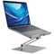 Durable Universal Laptop Stand, Adjustable Height and Tilt, Silver
