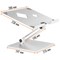 Durable Universal Laptop Stand, Adjustable Height and Tilt, Silver
