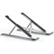 Durable Premium Aluminium Foldable Laptop Stand, Adjustable Tilt, Silver Durable Premium Aluminium Foldable Laptop Stand, Adjustable Tilt, Silver