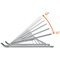 Durable Premium Aluminium Foldable Laptop Stand, Adjustable Tilt, Silver Durable Premium Aluminium Foldable Laptop Stand, Adjustable Tilt, Silver