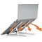 Durable Premium Aluminium Foldable Laptop Stand, Adjustable Tilt, Silver