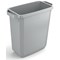 Durable Durabin Eco Rectangular Waste Bin, 60 Litre, Grey Durable Durabin Eco Rectangular Waste Bin, 60 Litre, Grey