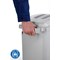 Durable Durabin Eco Rectangular Waste Bin, 60 Litre, Grey