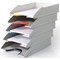 Durable Varicolor Mix Eco Stackable Letter Trays A4+ Grey (Pack of 5)