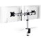 Durable Select Monitor Mount Arm for 2 Screens Up to 32 Inch with Desk Clamp Attachment