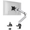 Durable Select Plus Monitor Mount Arm for 1 Screen Up to 32 Inch with Desk Clamp Attachment