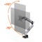 Durable Select Plus Monitor Mount Arm for 1 Screen Up to 32 Inch with Desk Clamp Attachment