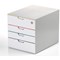 Durable Varicolor Mix Safe 4 Drawer Storage Organiser A4+