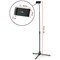 Durable Gooseneck Twist Floor Standing Tablet Holder, Black Durable Gooseneck Twist Floor Standing Tablet Holder, Black