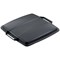 Durable Durabin Eco Recycled Plastic Square Bin Lid, 90 Litre, Black