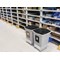 Durable Durabin Eco Recycled Plastic Square Bin Lid, 90 Litre, Black