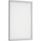 Durable Aluminium Snap Frame Notice Holder A2 Silver