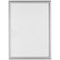Durable Aluminium Snap Frame Notice Holder A2 Silver