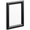 Durable Aluminium Snap Frame Notice Holder A5 Black