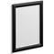 Durable Aluminium Snap Frame Notice Holder A4 Black