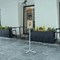 Durable Outdoor Stainless Steel Floor Stand A3 Grey