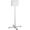 Durable Outdoor Stainless Steel Floor Stand A4 Grey