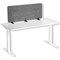 Durable Recycled Felt Desk Divider Panel 120cm Grey