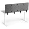 Durable Recycled Felt Desk Divider Panel 160cm Grey