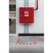 Durable Duraline Heavy Duty Floor Marking Tape 30m Red/White 1021132